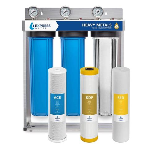 best whole house water filter for heavy metals|water filters that remove aluminum.